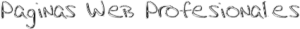Páginas Web Profesionales